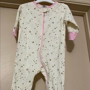 New baby girl sleepers size 3-6 mo